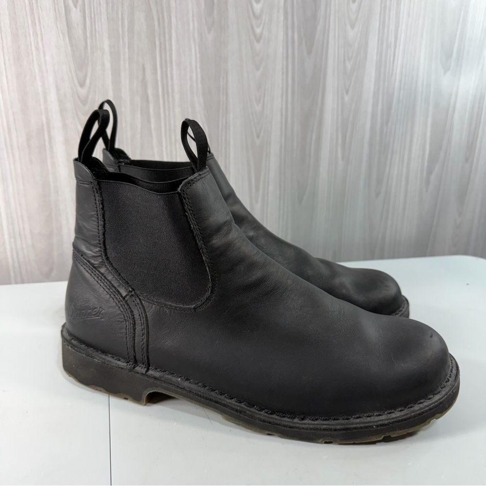 Danner Black‎ Leather Men’s Chelsea Ankle Boot Vibram Sole Comp Toe Sz 14